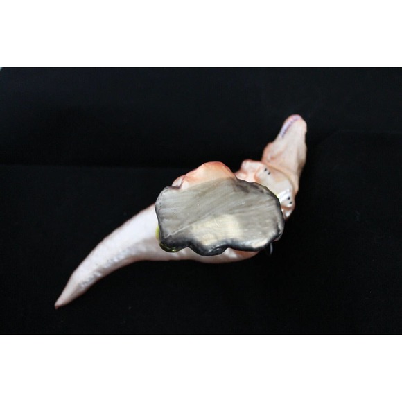 Robert Stanley TYRANNOSAURUS REX T-REX Orange Dinosaur Blown Glass Ornament - Picture 2 of 5